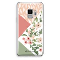 Sweet heaven geometrics: Samsung Galaxy S9 Transparant Hoesje