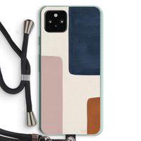 Geo #5: Pixel 5a 5G Transparant Hoesje met koord