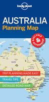 Wegenkaart - landkaart Planning Map Australia - Australië | Lonely Planet - thumbnail