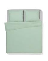HEMA Dekbedovertrek 200x200/220cm Percal Groen (groen)