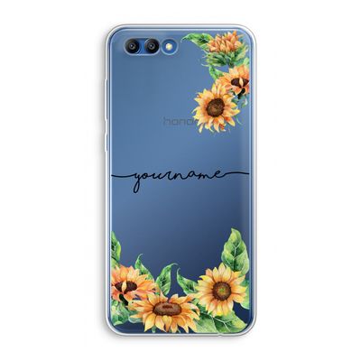 Zonnebloemen: Honor 10 Transparant Hoesje