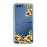 Zonnebloemen: Honor 10 Transparant Hoesje