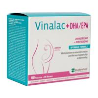 Vinalac +DHA/EPA Kinderwens tot Einde Borstvoeding 60 + 60 Capsules