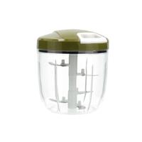 Handmatige minihakker met trekkoord Quid Naturalia Groen Metaal 12,5 x 14 cm Handboek