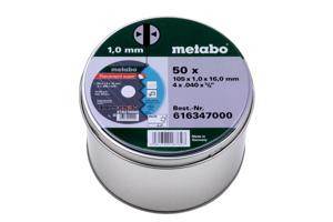 Metabo 616347000 Doorslijpschijf recht 105 mm 1 stuk(s) Blik