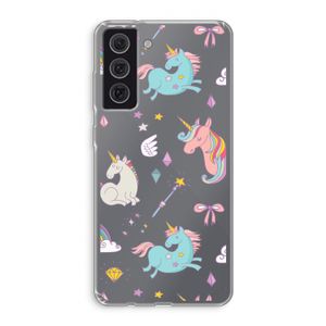 Fantasiewereld: Samsung Galaxy S21 FE Transparant Hoesje