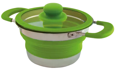 Eurotrail Opvouwbare Pan + Deksel 1L