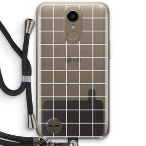 Rooster 2: LG K10 (2017) Transparant Hoesje met koord