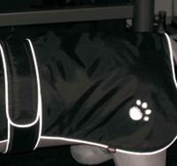TRIXIE 30517 L Zwart Nylon Hond Jas - thumbnail