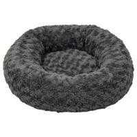 Jack and Vanilla Jack and Vanilla Huisdierenmand Softy XS 45x45x15 cm rosette grijs