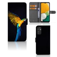 Samsung Galaxy A14 4G | Telefoonhoesje | Met pasjeshouder | Papegaai