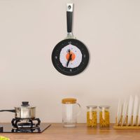 VidaXL Wandklok ei-in-pan 18,8 cm