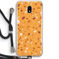 Terrazzo N°24: Samsung Galaxy J3 (2017) Transparant Hoesje met koord