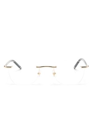 Montblanc lunettes de vue à monture carrée - Noir