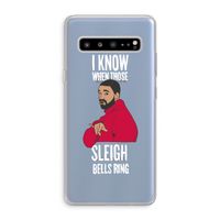 Sleigh Bells Ring: Samsung Galaxy S10 5G Transparant Hoesje