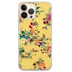 iPhone 13 Pro Max siliconen hoesje - Floral days