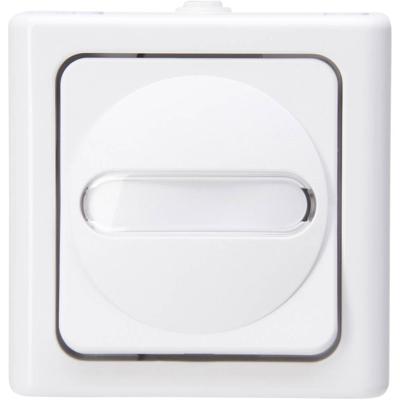 Kopp 560602007 BlueElectric Compleet Uitschakelaar, Wisselschakelaar spatwaterdicht Arctisch-wit 1 stuks 1 stuk(s)