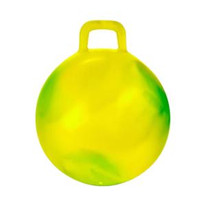 Skippybal marble - geel/groen - D45 cm - buitenspeelgoed voor kinderen