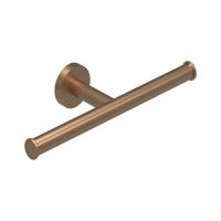 Toiletrolhouder IVY Dubbel Geborsteld Mat Koper PVD