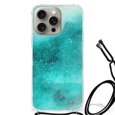 Back Cover iPhone 15 Pro Max Painting Blue Back Cover iPhone 15 Pro Max Painting Blue