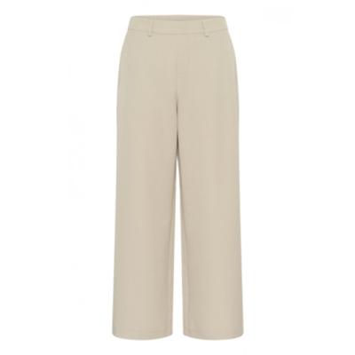 Kaffe - Grijs | unisex | Broek | Grijs | 42 | regular | Kamst mode