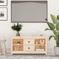 Tv-meubel 103x36,5x52 cm massief grenenhout