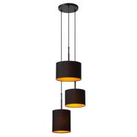 Lucide MAYA Hanglamp 3xE27 - Zwart