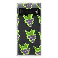Google Pixel 6 Pro | Siliconen Case | Druiven
