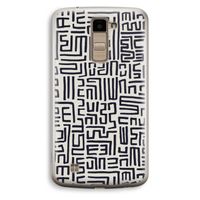 Moroccan Print: LG K10 (2016) Transparant Hoesje