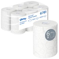 Handdoekrol Kleenex Ultra Slimroll 2-laags 100m wit 6781 - thumbnail