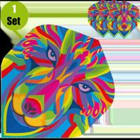Designa Multicolour Wolf