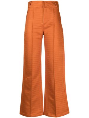 DESTREE pantalon Yoshitomo à coupe droite - Orange
