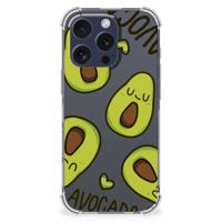 iPhone 16 Pro Max Stevig | Bumper Hoesje | Avocado Singing