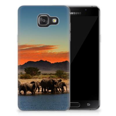 Samsung Galaxy A3 2016 | TPU Hoesje | Olifanten