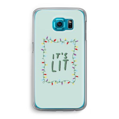 It's Lit: Samsung Galaxy S6 Transparant Hoesje