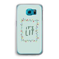 It's Lit: Samsung Galaxy S6 Transparant Hoesje