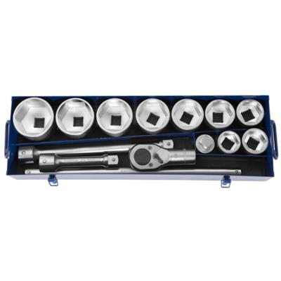 Expert by Facom Koffer met Ratels en Doppen | 1" | 13 Stuks - E034701