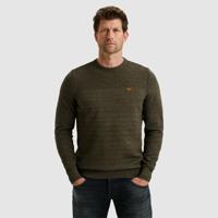 Pme Legend Cotton Mouline (organic) Pkw2510300 Trui 6389 Dusky Green