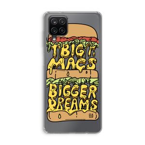 Big Macs Bigger Dreams: Samsung Galaxy A12 Transparant Hoesje