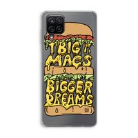 Big Macs Bigger Dreams: Samsung Galaxy A12 Transparant Hoesje