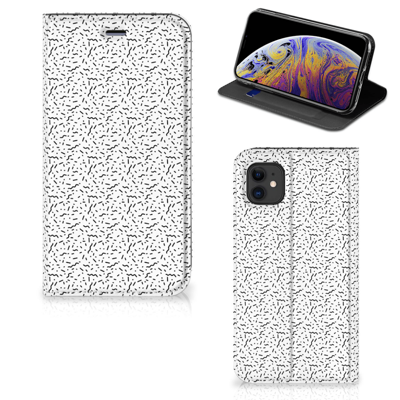 Apple iPhone 11 | Hoesje met Magneet | Stripes Dots