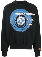 Heron Preston sweat à imprimé graphique - Noir