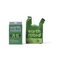 Earth rated Poepzakjes met handvaten lavendel gerecycled