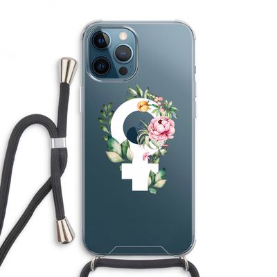 Venus: iPhone 12 Pro Max Transparant Hoesje met koord
