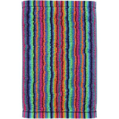 Cawö Cawo Lifestyle Streifen Gastendoekje 7048 Multi-84 30x50