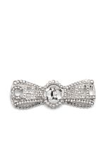 CHANEL Pre-Owned broche nœud à strass (années 2000) - Argent - thumbnail