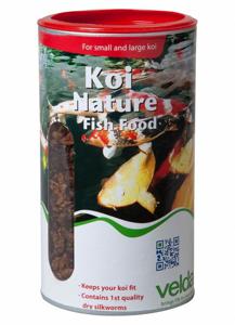 Velda Koi Nature Visvoer - Eiwitrijk, 100% Natuurlijk Vijvervoer, 360g