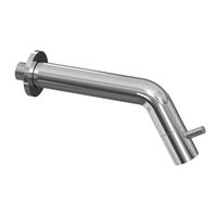 INK Fonteinkraan - 18cm - inbouw - inkortbaar - messing Chroom 9902310