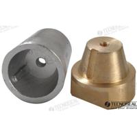 Ánodos punta de ejes Radice TEN00417/2 - ANODO RADICE COMPLETO ZINC 34X2
