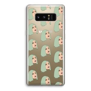 King Kylie: Samsung Galaxy Note 8 Transparant Hoesje